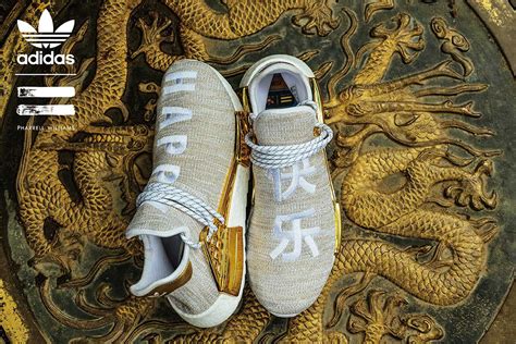 adidas pharrell williams china pack gold